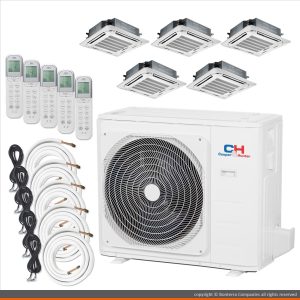 Cooper & Hunter Mini Split AC Heat Pump 5 Zone 9000 12000 120000 12000 18000 BTU